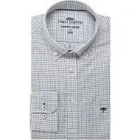 Fynch&Hatton Chemise bleu marine / blanc