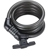 Bbb Codeguard 15 X 180 Mm Cable Lock Argenté 15 x 1800 mm