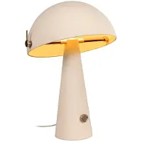 Lucide BARONE - Lampe de table – Crème, 38 cm, 52 cm