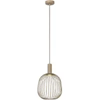 Lucide Lampe pendante Ø 25cm Esterel mini GU10 marron sable