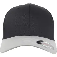 Flexfit Casquette gris clair / noir