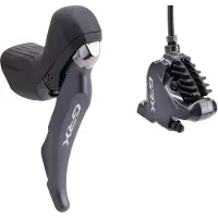 Shimano Grx St-rx810+br-rx810 Rear Brake Argenté