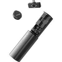 Ulanzi Ensemble microphone sans fil A21 avec étui et câble USB-C - Noir
