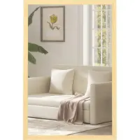 HOMCOM Miroir mural rectangulaire dim. 40L x 60H cm cadre effet bois naturel