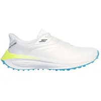 SKECHERS Chaussures de golf à enfiler, imperméables, Flow SI, hommes, blanc