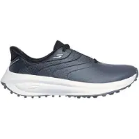 SKECHERS Chaussures de golf pour femmes, imperméables, à enfiler, noires