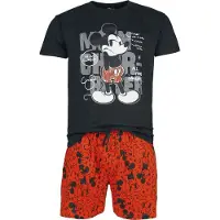 Minnie & Mickey Mouse Pyjama Disney de - Mickey Mouse - S - 5XL - pour Homme - multicolore - Taille 3XL