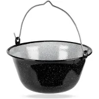 Orion Marmite à goulasch émaillée hongroise Marmite à goulasch suspendue 9,5l
