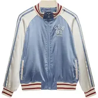 Superdry Veste mi-saison 'Suika' bleu / marine / blanc
