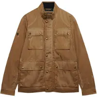 Superdry Homme Veste Cirée Racer - The Merchant Store Green Taille: Xxxl