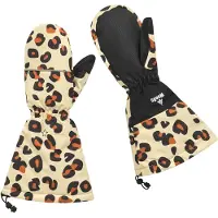 WEEDO FUNWEAR Gants 'CHEETAHDO' beige / marron / noir