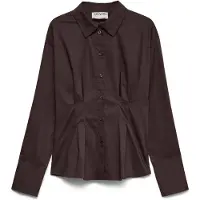 Vero Moda Chemisier 'VMAlva' chocolat