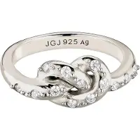 Elli Bague 'Brezel' argent