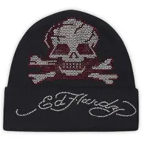 Ed Hardy Bonnet noir