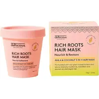 Delhicious RICH ROOTS Nourishing Hair Mask masque nourrissant cheveux 3 en 1 175 g