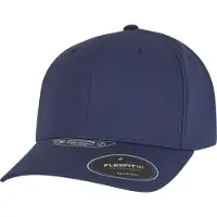 Flexfit Nu Adjustable Snapback Cap Bleu