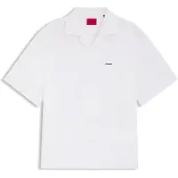 HUGO Chemise Oversized en coton au toucher papier