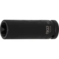 Bgs Douille de force profil E, profond Entraînement Carré intérieur 20 mm (3/4") SW E30 mm - 5250-E30