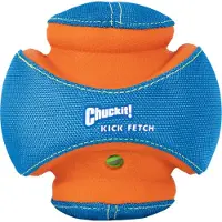 Chuckit! Giggle Kick Fetch Dog Toy Bleu