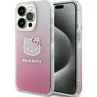 Hello Kitty Coque dégradée Electrop avec tête de chat pour iPhone 15 Pro