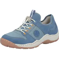 Rieker Chaussure de sport à lacets saphir / bleu clair