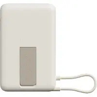 Xiaomi Power Bank 10000 mAh avec support intégré, couleur beige