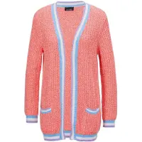 Goldner Cardigan bleu clair / violet / orange / blanc