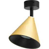 Valotorni Spot encastrable doré pour cuisine et salon 1xGU10 10W CONE