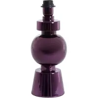 Light & Living - lampe de table - Bodiosa - violet - métal - Ø 15cm - E27 - 8315887