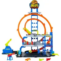 Hot Wheels City JLC05, Set de voitures et de circuit, 4 ans, Plastique, Multicolore