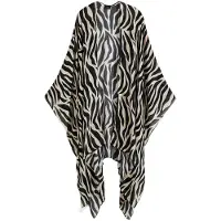 Bonprix Poncho à motif zèbre