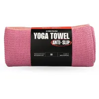 Matchu Sports Serviette De Yoga - Rose Élégant - 183 Cm - 61 Cm - 80% Polyester