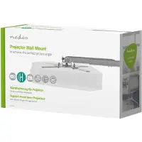Nedis support de projecteur - entièrement mobile - 10 kg - pivotant - basculant - acier - argenté