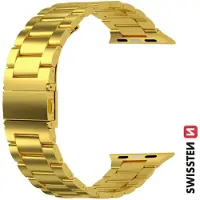 Swissten - Bracelet métal pour Apple Watch 38-41mm (or)