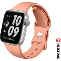Swissten - bracelet en silicone pour Apple Watch 38-41 mm (ou rose)