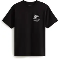 Vans T-Shirt 'Stockpile' noir / blanc