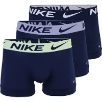 Nike 0000ke1156 Trunk Boxers 3 Units Bleu M Homme