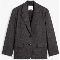 Bonprix Blazer oversize en viscose mélangée
