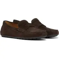 Geox Mocassins U ISTRIA hommes - Marron - 41