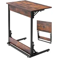 Vevor Table d'appoint pliant en forme de C