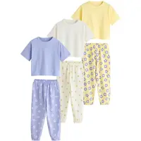 Next Pyjama écru / jaune / violet