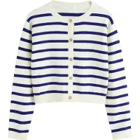 Next Cardigan bleu marine / blanc