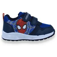 Leomil Garçons, Baskets, Chaussures pour enfants, baskets, Spiderman, Bleu, (32)