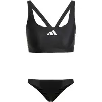 Adidas Bikini de sport '3-Stripes V-Back' noir / blanc