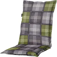 Madison Coussin de Chaise de Jardin Madison Mona Niedrig Patchy Olive Bas Tapis (105 x 50 cm)