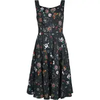 Rock Rebel by EMP Robe mi-longue de - Free Spirit - Robe - L - pour Femme - noir - Taille L