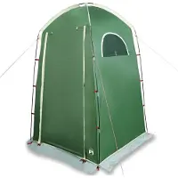 vidaXL Tente de douche Vert Imperméable