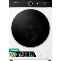 Hisense WF5I8043BWF machine à laver Charge avant 8 kg 1400 tr/min Blanc