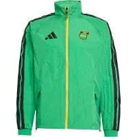 Adidas Veste de sport 'Jamaika x Bob Marley' jaune / vert / noir