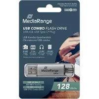 MediaRange Clé Usb Mr938-1 Usb 3.2 Combo 128gb